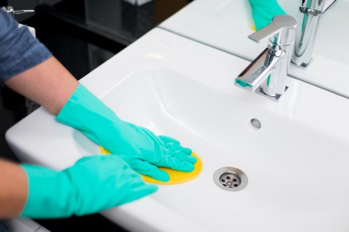 Cleaner carpet surface after stain and odor treatment